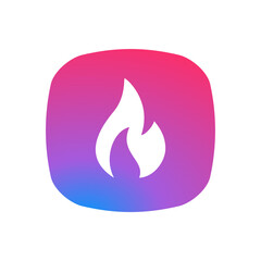 Flame - Sticker