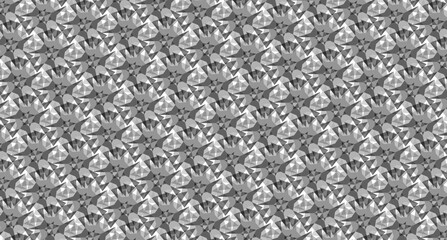 repetitive abstract geometric monochrome pattern-7f2b