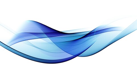 Color light blue abstract waves design
