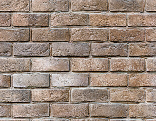 Brown brick wall seamless texture. Brick wall texture seamless background, vintage style. old brick wall seamless texture. Brickwork or stonework flooring interior rock old pattern concrete brick