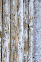 Turquoise light blue colored wood planks background texture.