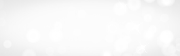 white background with bokeh