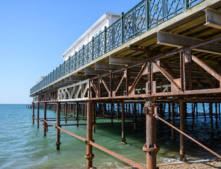 Hastings pier structure