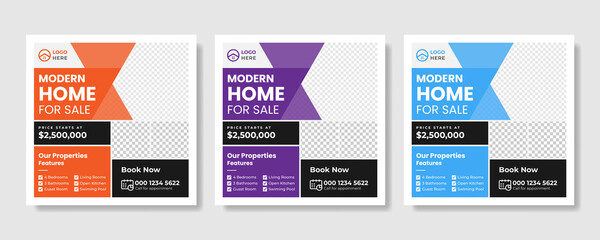 Real Estate Social Media Post & Web banner