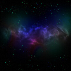 Obraz na płótnie Canvas stars and nebula