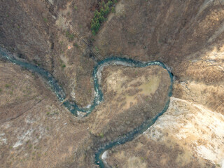 Yugovska River Canyons at Rhodopes Mountain, Bulgaria