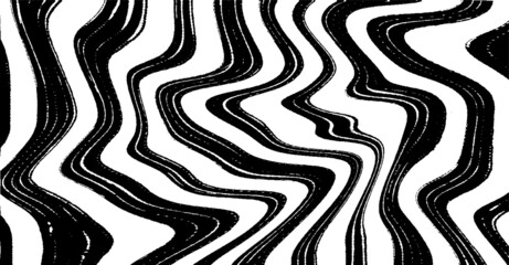 Obraz premium Vector brush sroke texture. Distressed uneven grunge background. Abstract distressed vector illustration. Overlay over any design to create interesting effect and depth. Black isolated on white. EPS10