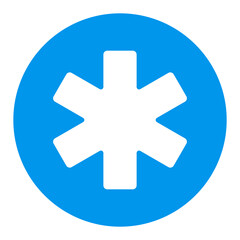 Medical Emergency Care glyph vector glyph icon