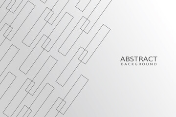 Geometric concept vector design for web. Grey abstract background.
