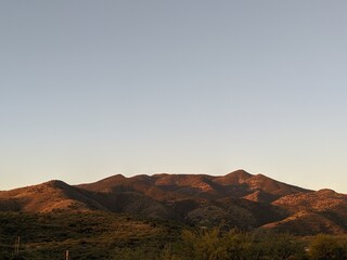 Obraz premium Desert Hills at Dusk