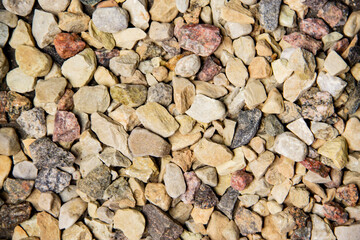 Background and texture of small stones
