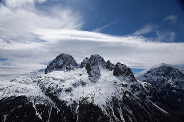 Obraz premium Panorama sur les Alpes 