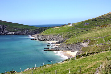 Fototapeta na wymiar Ireland - view from the beach