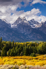 Fototapeta premium autumn in the mountains