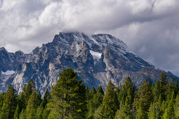 Obraz premium mountains and clouds