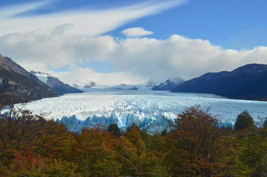 el hielo  y la monta&ntilde;a