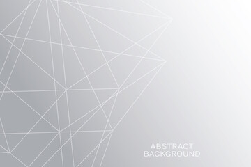Grey abstract line design background.