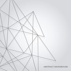 Technology background with linear abstract design.