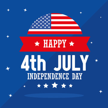 Happy 4th july independence day