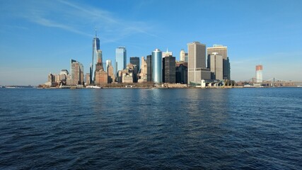 Fototapeta premium Manhattan View in New York, United States of America, USA - Exposure Sites