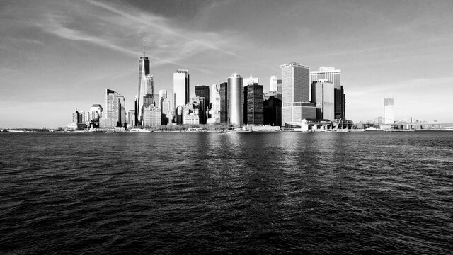 Wallpaper Manhattan from the Hudson River Trip, New York, United States of America, USA, North America
