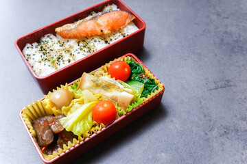 手作りのお弁当