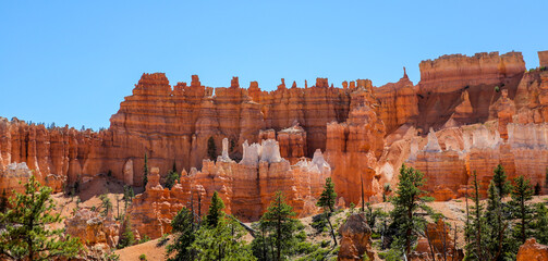 Images of the incredible red rock formations in Bryce Canyon National Park, Utah. 