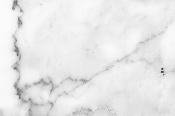 White marble texture background pattern with high resolution.
