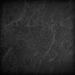 Dark grey black slate background or texture.