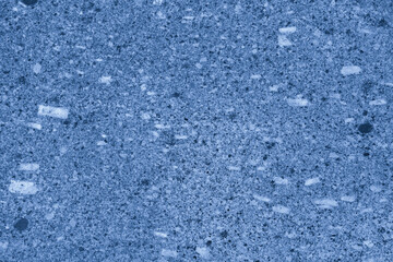 Wall terrazzo texture gray blue of stone granite black white background marble surface pattern sandstone small have mixed sand tile background.