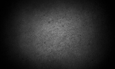 Old wall texture cement dark black gray panorama background abstract grey color design are light...