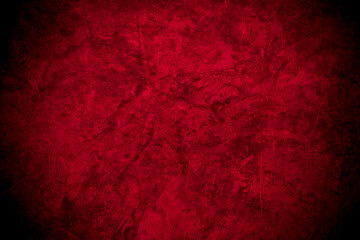 Old wall texture cement black red  background abstract dark color design are light with white gradient background.