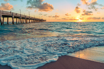 Dania Beach Pier Sunrise © RaventosPhoto