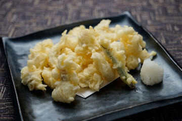 イカゲソの天ぷら