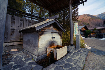 長野県塩尻市　奈良井宿の風景