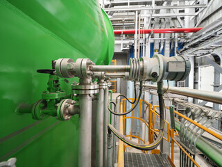 Level transmitter by pressure transmitter type was installed in power plant for monitor and control...