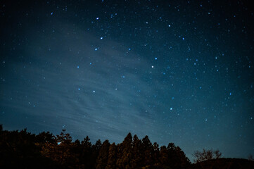 仁田峠で見る天の川