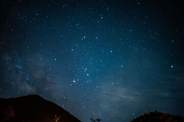 仁田峠で見る天の川