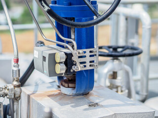 Control valve for control flow and pressure of process condition such water, steam and gas which popular apply to install in industrial, power plant, oil and gas with closed up.