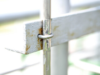 Support of Instrument tube of pressure transmitter in power plant.