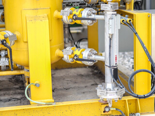 Level switch was installed for measure level in power plant.
