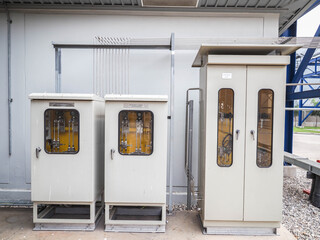 Enclosure of field instrument in power plant.