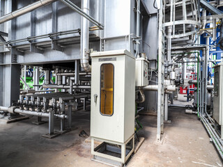 Enclosure of field instrument in power plant.