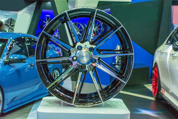 Magnesium alloy wheel or mag wheel or max wheels of car.