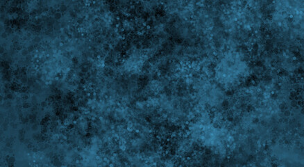 abstract dark blue stone wall, grunge background	with dust