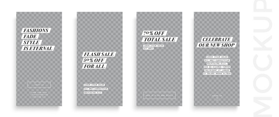 Selling editable Instagram Stories template. Streaming.	