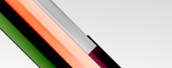 Color abstract lines trendy geometric background for business or technology presentation, internet poster or web brochure cover, wallpaper