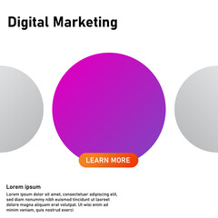 social media post design template. perfect for business marketing, promotion etc