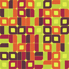 Abstract Geometric Pattern generative computational art illustration