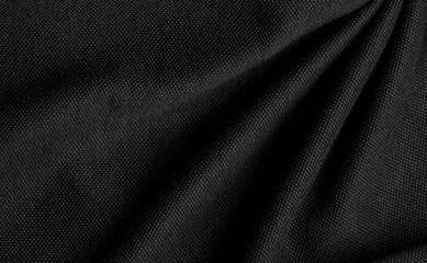 black fabric texture background, abstract